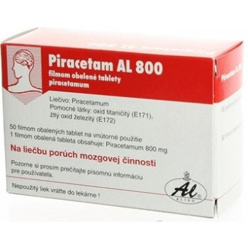 Piracetam AL 800 tbl.flm.50 x 800 mg