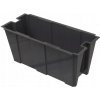 Kvetináč plast čierny Bama 79 cm x 37 x 35 cm