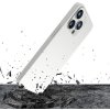 Ochranný kryt 3mk Hardy Silicone MagCase pre Apple iPhone 13 Pro, silver white