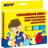 MFP 6320134 kriedy M chodníkové okrúhle mix farieb krabička 6 ks