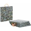 MSW Stabilizační podložky pod jeřáb 50 x 50 x 5 cm nosnost až do 18 000 kg 4 kusy MSW-CP-500-18