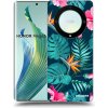 Picasee silikónový prehľadný obal pre Honor Magic5 Lite 5G - Pink Monstera