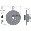 TEXTAR Brzdový kotúč plny Ø280mm 92268903