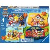 RAVENSBURGER Puzzle Tlapková patrola 4v1 (4,6,8,10 dielikov)