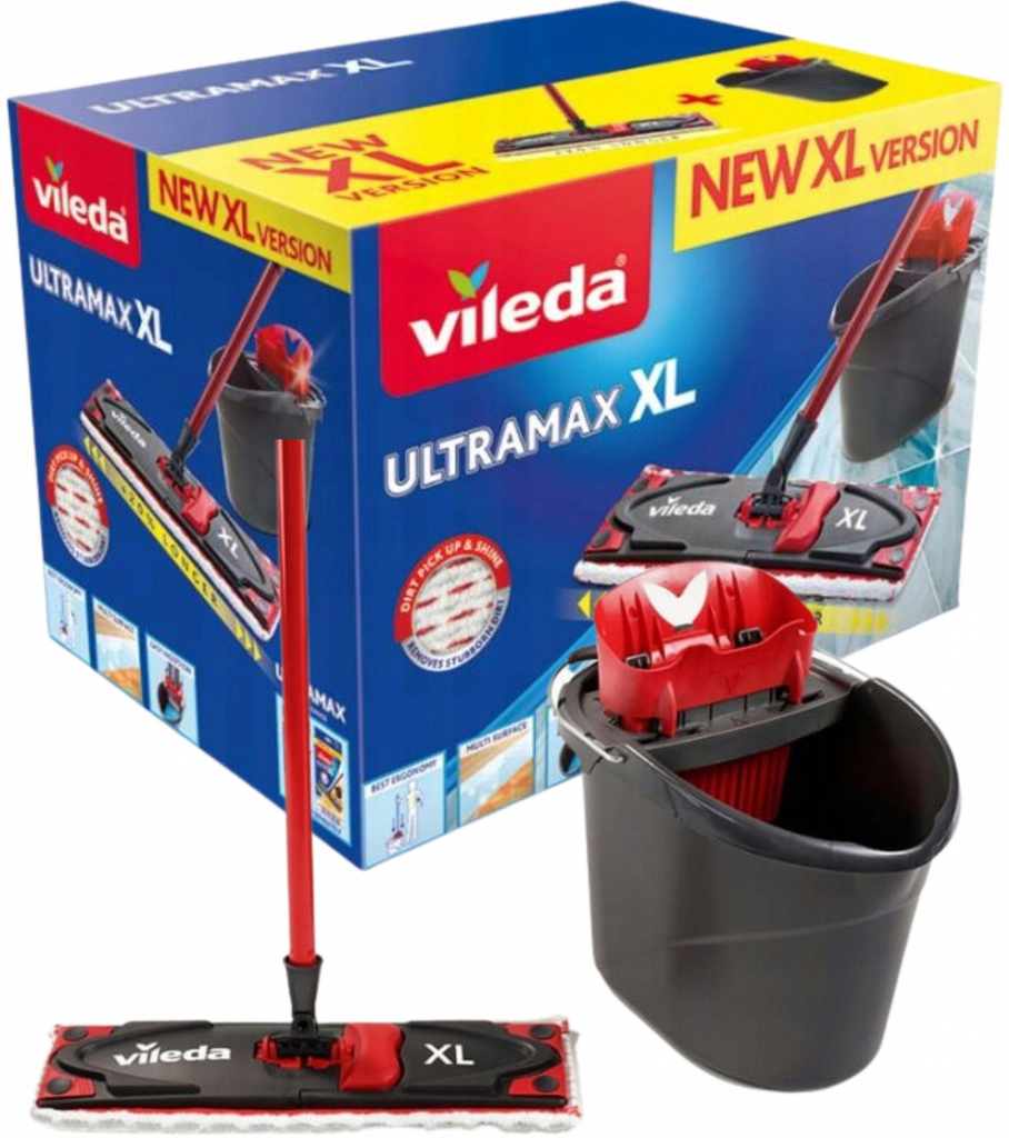 Vileda Vedro a mop plochý Ultramax BOX XL 42 cm