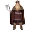 Pánsky vikingský kostým, plášť s kožušinou