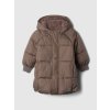 GAP Baby prešívaná nepremokavá parka PrimaLoft® Hnedá 3YRS Hnedá Hnedá