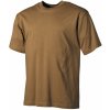 MFH bavlnené tričko krátky rukáv, 170 g - COYOTE, 2XL