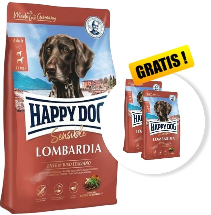 Happy Dog Supreme Sensible Lombardia 11 kg