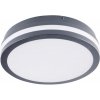 LED vonkajšie stropné svietidlo Kanlux 38789 BENO 12-18W CCT-O G IP65 12-18 W 3000-3500-4000 K farba grafit