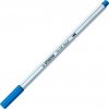 STABILO Pen 68 brush - prémiová fixka s variabilným hrotom - samostatná fixka - tmavomodrá