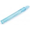 Vianočný bublifuk sob, vločka, čiapka, stromček - (4,5 ml) modrá svetlá vločka (3 ks)
