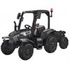 Elektrický traktor s prívesom 4x4, 4 farby Čierna