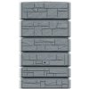Sud na dažďovú vodu TOWER STONE 500l sivý