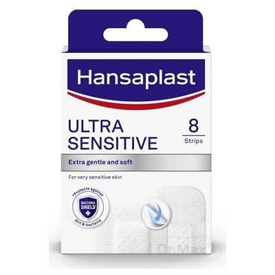 Hansaplast Ultra Sensitive náplasť, 8 ks