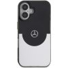 Zadný kryt Mercedes PC/TPU Double Layer MagSafe pre Apple iPhone 16, black/silver