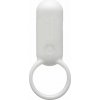 Tenga SVR Smart Vibe Ring Pearl White - Vibrujúci krúžok USB, vodotesný