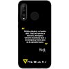 Picasee Fashion Case pre Huawei P30 Lite - Kazma - MŮŽETE DOKÁZAT, CO BUDETE CHTÍT