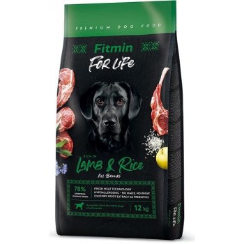 Fitmin For Life Dog Lamb & Rice 12 kg