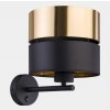 TK Lighting Nástenná lampa HILTON 1xE27/15W/230V mosadz/čierna TK4344 + záruka 3 roky zadarmo + záruka 3 roky zadarmo