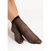 Silonkové ponožky Fiore Bella 20 DEN G1153, černá, univerzální
