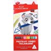 Pastelky CONCORDE Jumbo trojhranné 12 farieb