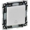 Legrand Slovensko, s.r.o. Valena Life - 752175 - Tlačidlo s prep. kontaktom a symbolom zvončeka, IP44 - Biela