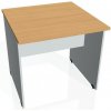 Rokovací stôl Gate, 80x75,5x80 cm, buk/sivá