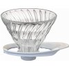 Sklenený dripper Hario V60-02 biely NOVINKA