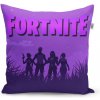 Sablio Vankúš FORTNITE Fialová silueta 40x40
