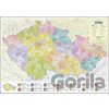 Česko administrativní mapa - Kartografie Praha