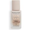 Makeup Revolution Skin Silk Serum Foundation ľahký make-up s rozjasňujúcim účinkom F5 23 ml