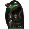flexi Classic popruh M 5m čierne 25kg