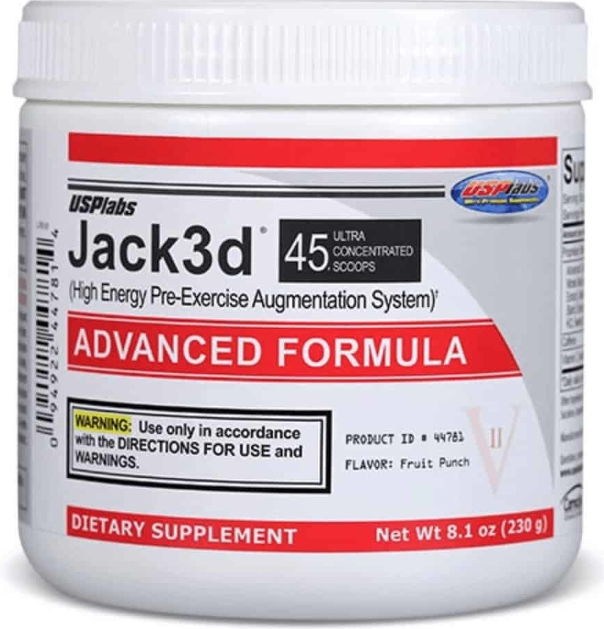 USP Labs Jack 3D 250 g