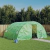 vidaXL Fóliovník s oceľovým rámom zelený 20 m² 5x4x2,3 m