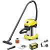 Batériový mokro suchý vysávač Akumulátorový mokro suchý vysávač WD 3-18 S Battery Set V-17/20 KARCHER 1.628-576.0