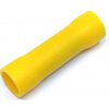 Tracon electric Izolovaná Cu lisovacia spojka žltá 6mm² 6mm2 / L=27mm
