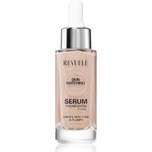 Revuele Serum Foundation [+HA] hydratačný make-up pre zjednotenie farebného tónu pleti Very Light 30 ml