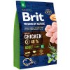 Brit Premium by Nature granuly Adult XL kura 3 kg