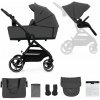 KINDERKRAFT SELECT Kočík kombinovaný Yoxi 2v1 Moonlight Grey