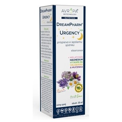 AVROPA DreamPharm Urgency HA ústny sprej 1x30 ml