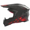NOX MOTOCYKLOVÁ PRILBA CROSS ENDURO OFFROAD N634 GRADIANT BLACK RED L