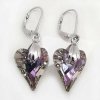 Klenotyn | Divoké srdce - náušnice Swarovski NSW022