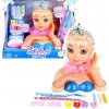 Hlava na česání s doplňky - Princezna