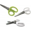 Prosperplast Nožnice na bylinky HERBA biele / zelené 13cm