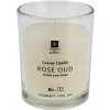 Dekoratívna parafínová sviečka Rose Oud H&L 1 ks