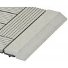 Prechodová lišta G21 pre WPC dlaždice Incana pro WPC dlaždice, 30 x 7,5 cm rovná