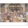 NOTIQUE Nástenný kalendár Slovanská epopej - Alfons Mucha 2027, 48 x 33 cm