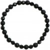 Glosery náramok s lesknucími krištáľmi od Swarovski®, lesklý / matný čierny achát 4-10mm Veľkosť korálok: 4mm, Typ korálok: matný achát, Obvod zápästia: XXL 20 cm
