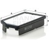 MANN FILTER Vzduchový filter C 27 021